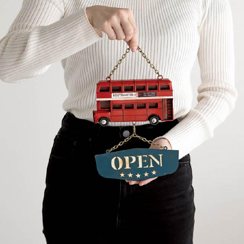 ディスプレイ雑貨 BRZ-INT12 インテリアブリキウォールサイン-12 ヘッズ