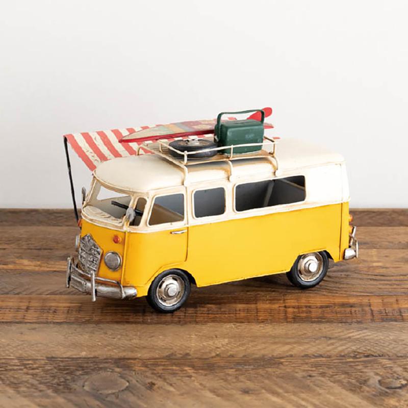 ディスプレイ雑貨 BRZ-INT3 インテリアブリキバス-3 ヘッズ