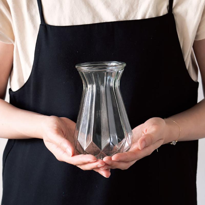 花器 GLS-FB13 スタンディングガラスフラワーベース-13(6個) ヘッズ