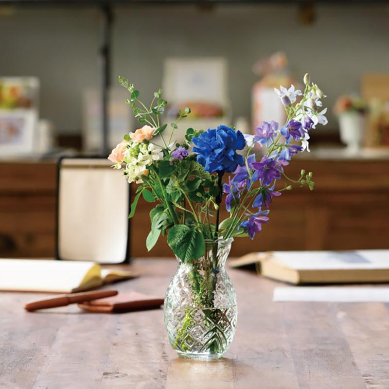 花器 GLS-FB14 スタンディングガラスフラワーベース-14(6個) ヘッズ