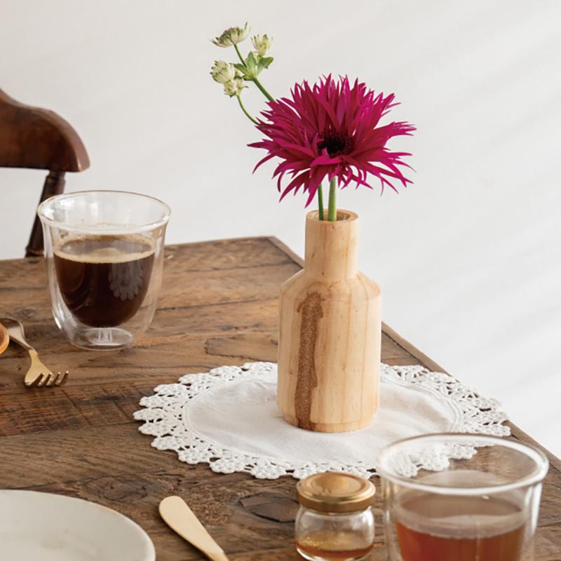 花器 WOD-FB3 ウッドフラワーベース-3(2個) ヘッズ