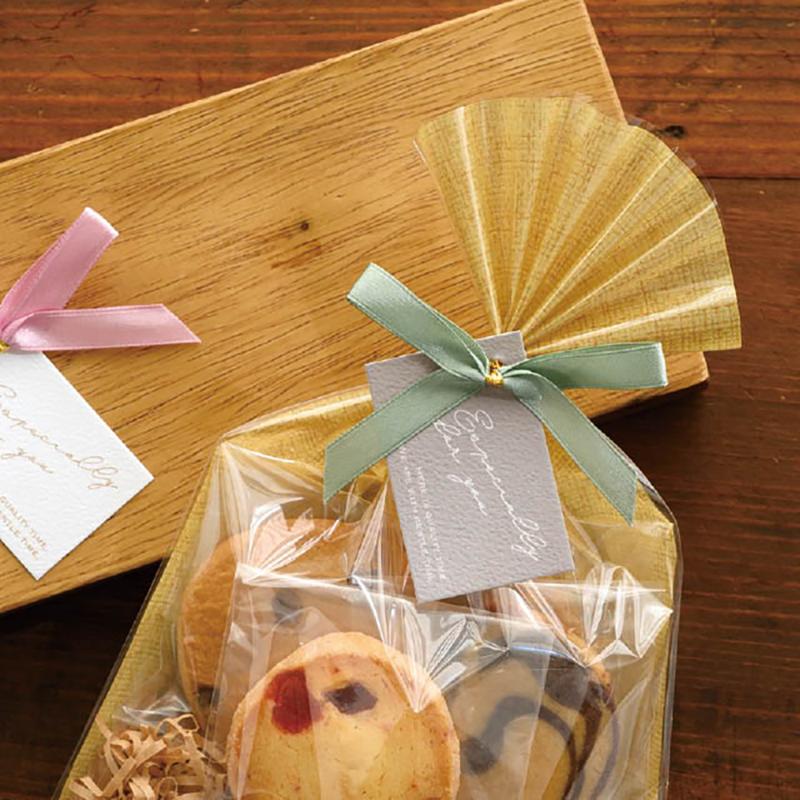 ギフト資材 MIM-YT1 ミスティーカラーリボン付ワイヤータイ/グリーン-1(10個) ヘッズ