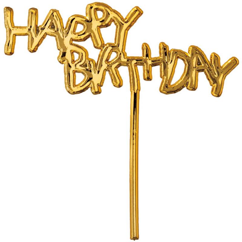 ケーキピック BD-TOP2 バースデイケーキトッパー-2(50本) ヘッズ