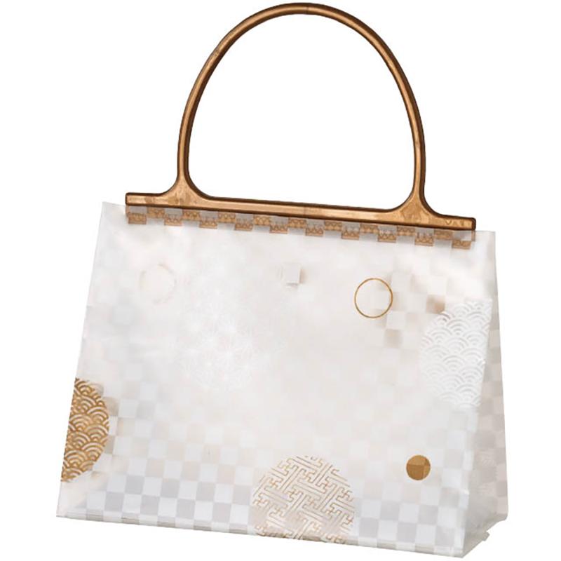 ラッピング用品 JT-MC3B 和模様ハンドル付ギフトバッグ-3(20枚) ヘッズ