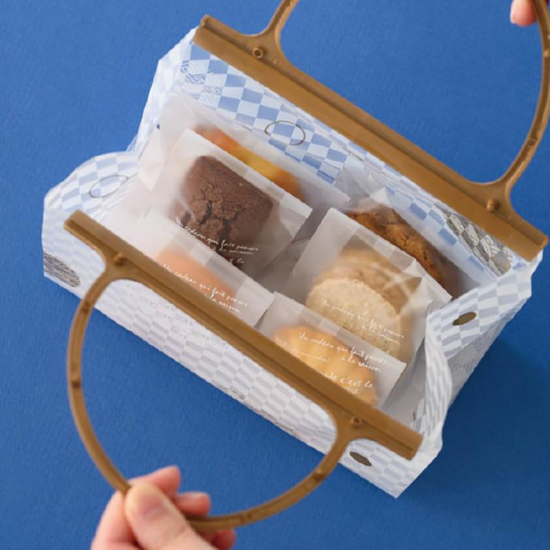 ラッピング用品 JT-MC3B 和模様ハンドル付ギフトバッグ-3(20枚) ヘッズ