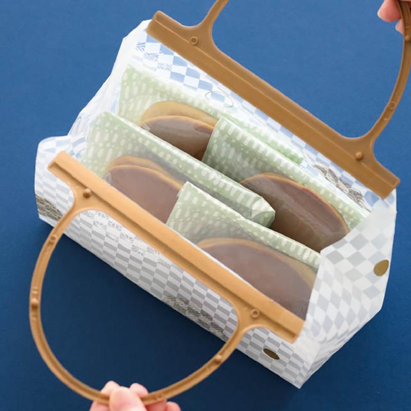 ラッピング用品 JT-MC3B 和模様ハンドル付ギフトバッグ-3(20枚) ヘッズ