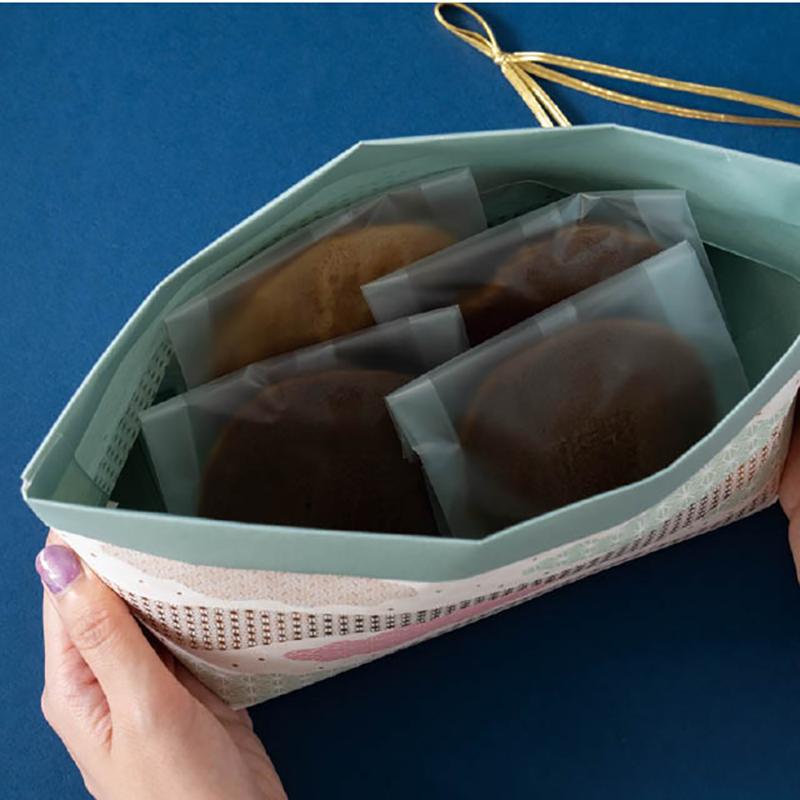 ラッピング用品 WA-B3P 和風舟形ペーパーバッグ-3/みやび(20枚) ヘッズ