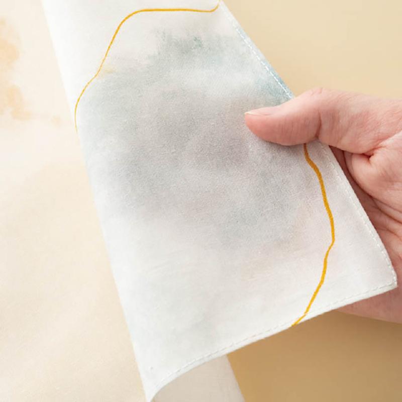 ギフト資材 CTN-FUR7 コットン風呂敷-7/インクアート(10枚) ヘッズ