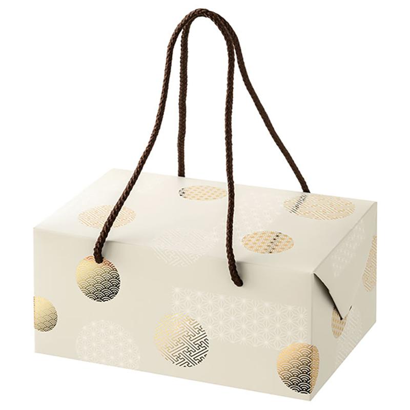 ギフト箱 JT-GBBM 和模様ギフトボックスバッグ型-M(10枚) ヘッズ