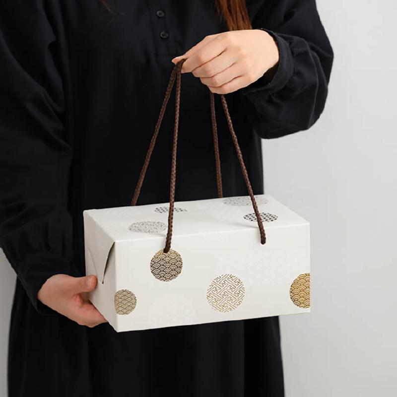 ギフト箱 JT-GBBM 和模様ギフトボックスバッグ型-M(10枚) ヘッズ