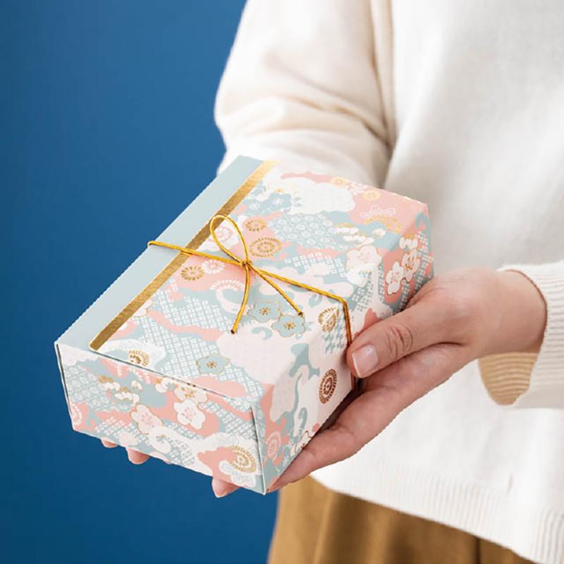 ギフト箱 KMG-GS1 着物柄ギフトボックスS-1(20枚) ヘッズ