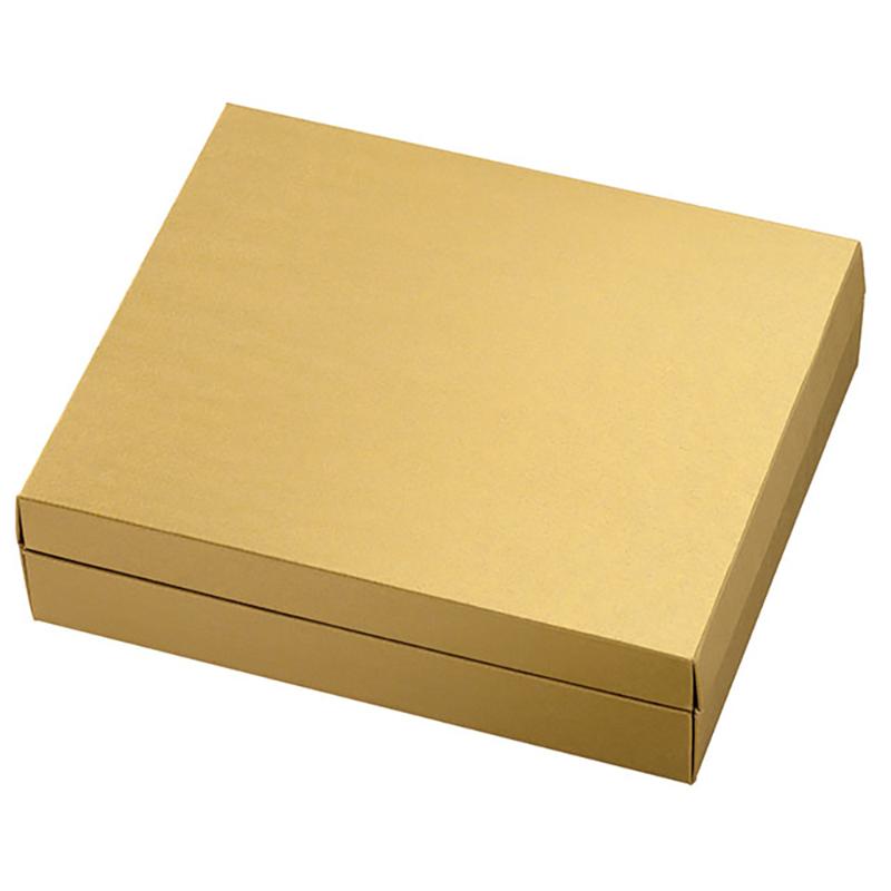 ギフト箱 MTG-GSS 無地メタリックゴールドギフトBOX-SS(10枚) ヘッズ