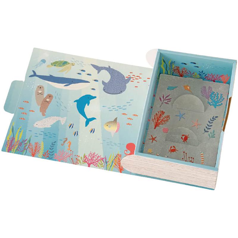 ギフト箱 SAN-BGS シーアニマルブック型ギフトBOX-S(10枚) ヘッズ