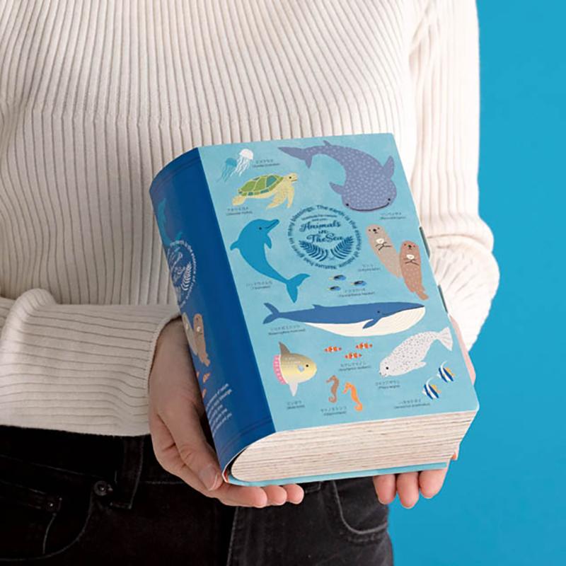 ギフト箱 SAN-BGS シーアニマルブック型ギフトBOX-S(10枚) ヘッズ