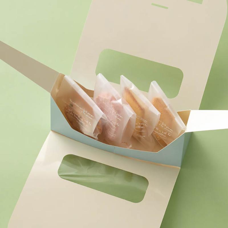 ギフト箱 WCD-GBM ウォーターカラーギフトBOXバッグ/ドット-M(20枚) ヘッズ