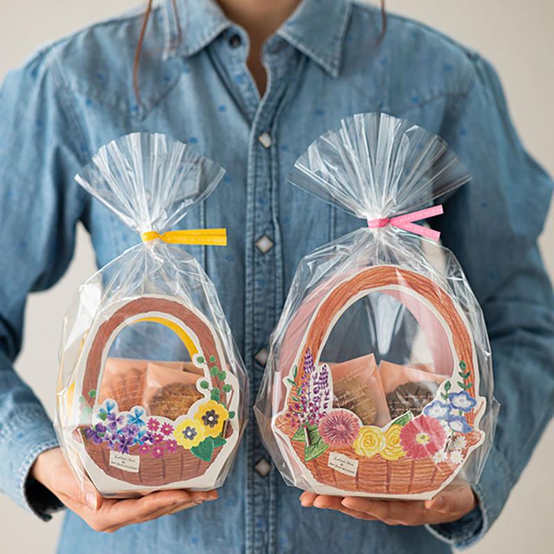 ギフト箱 CYF-OT2 クレヨンフラワーワンタッチトレイ-2(10枚) ヘッズ