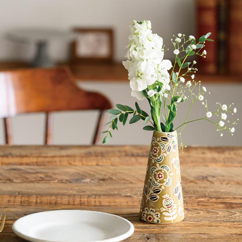 花器 HNP-FB43 ハンドメイドプリントフラワーベース-43(2個) ヘッズ