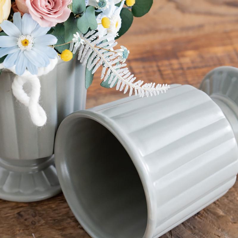 花器 HNP-FPO25 ハンドメイドプリントフラワーポット-25(2個) ヘッズ