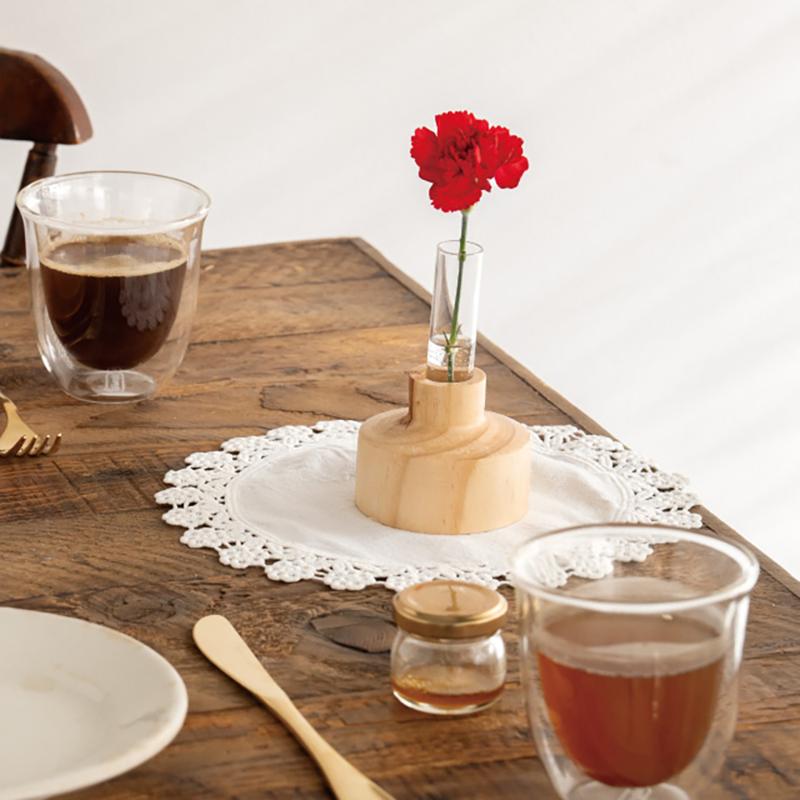 花器 WOD-FB1 ウッドフラワーベース-1(2個) ヘッズ