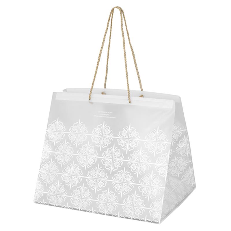 ポリ手提げ CLF-2LB クラシックフロストバッグ-L(10枚) ヘッズ