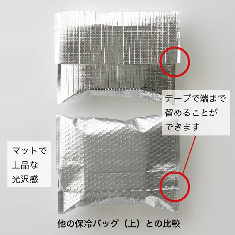 保冷バッグ MMT-TCB2 無地マットテープ付クールバッグ-2(20枚) ヘッズ