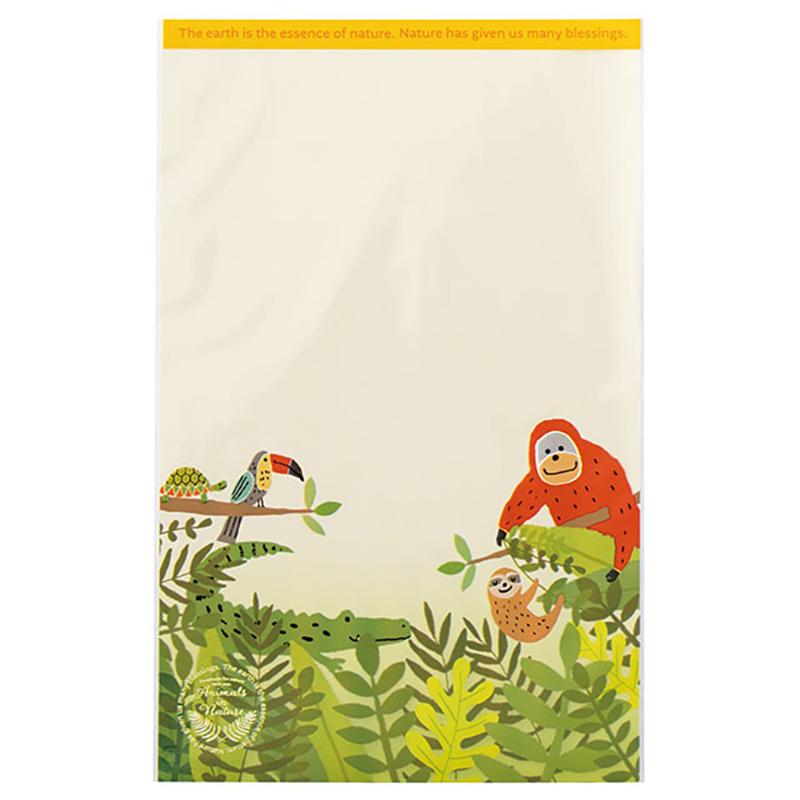 ラッピング用品 ANI-OP3L アニマルOPPギフトバッグ-3/ロング(50枚) ヘッズ