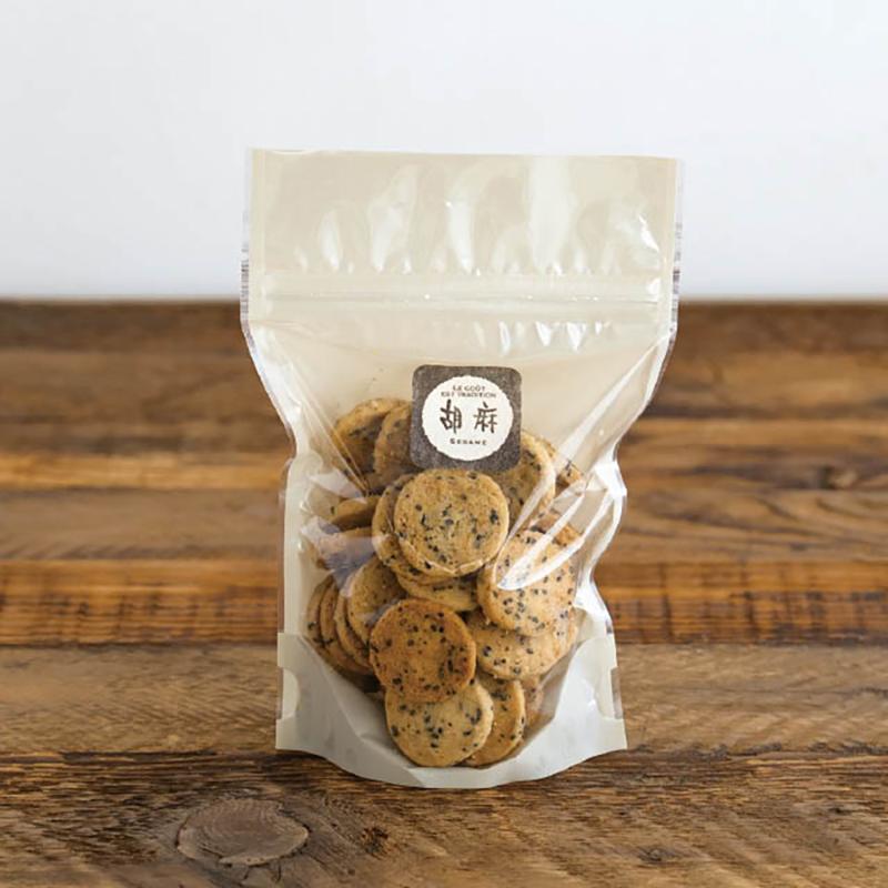 チャック付き袋 MB-ZOS3 無地ジップスタンドバッグ-3/ベージュ(50枚) ヘッズ