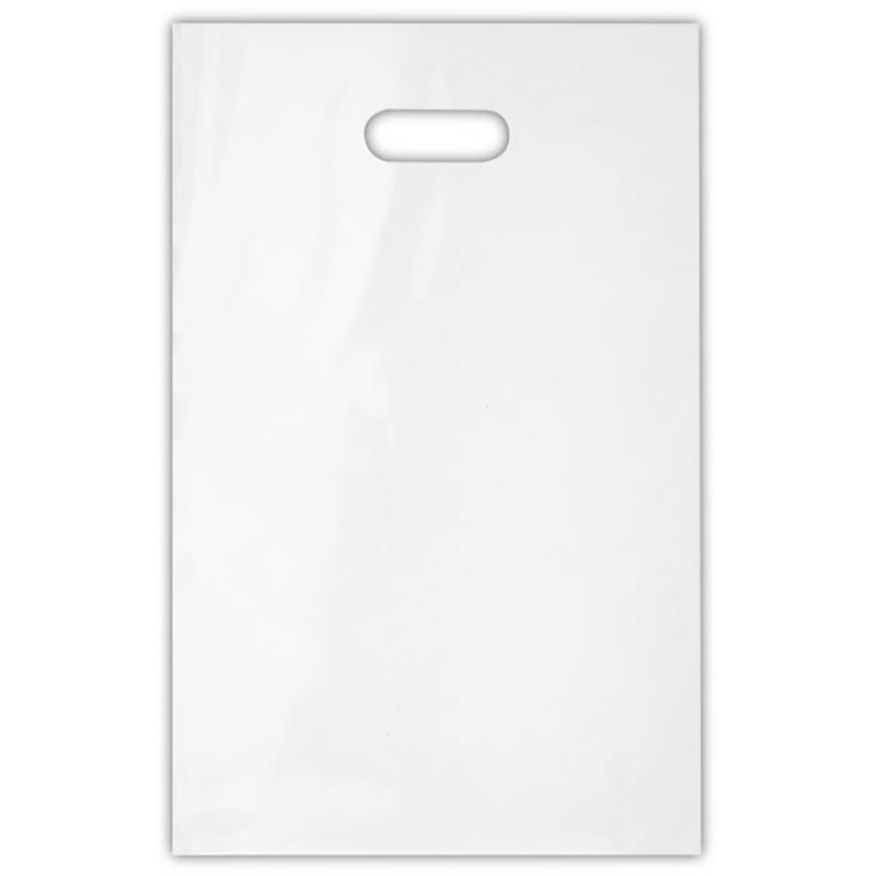 ポリ手提げ M-KOP3 無地OPP小判抜きバッグ-3(100枚) ヘッズ