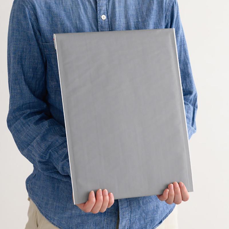 発送資材 MWG-TBP1 無地緩衝材付宅配ペーパーバッグ-1/WG(10枚) ヘッズ