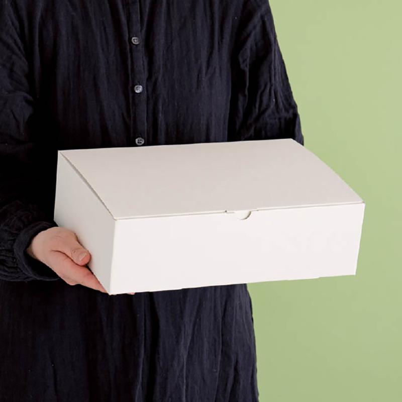 ギフト箱 MOW-GB1 無地オフホワイトギフトボックス-1(10枚) ヘッズ