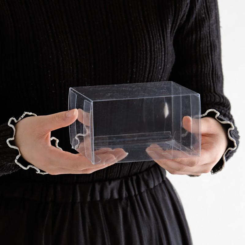 ギフト箱 MTO-PB16 無地クリアPETボックス-16(10枚) ヘッズ