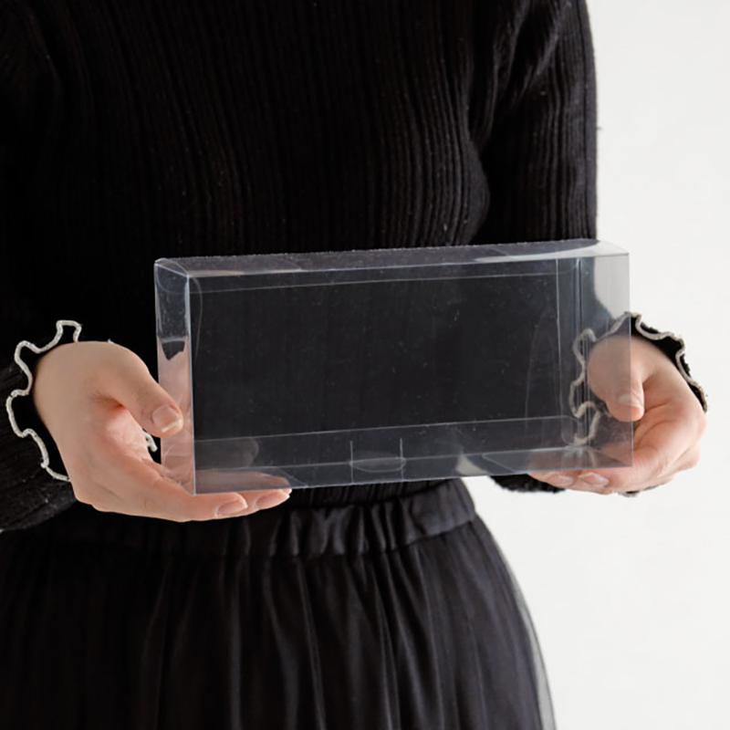 ギフト箱 MTO-PB22 無地クリアPETボックス-22(10枚) ヘッズ