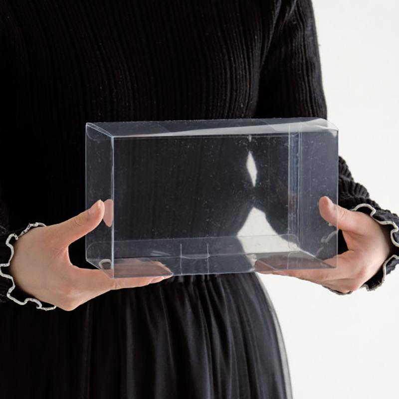 ギフト箱 MTO-PB27 無地クリアPETボックス-27(10枚) ヘッズ