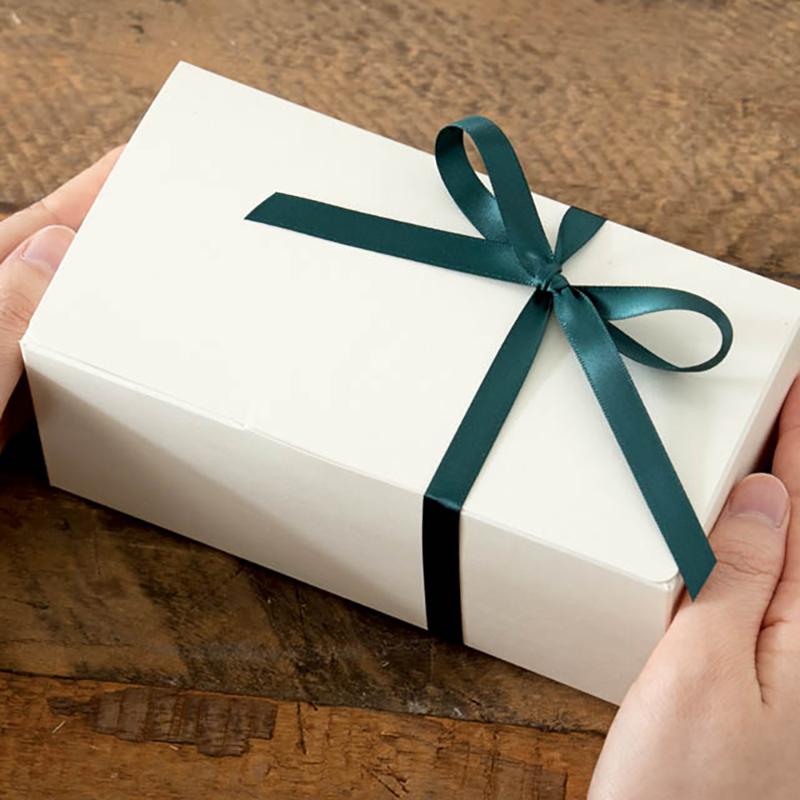 ギフト資材 DS1002R 両面サテンリボンDARKGREEN10mm(1巻) ヘッズ