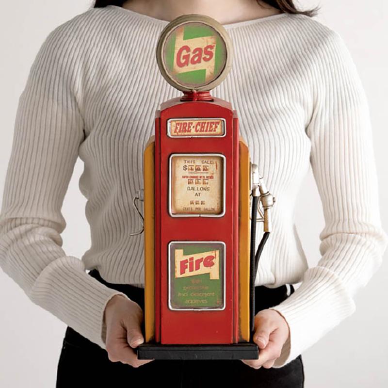 ディスプレイ雑貨 BRZ-INT9 インテリアブリキガススタンド-9 ヘッズ