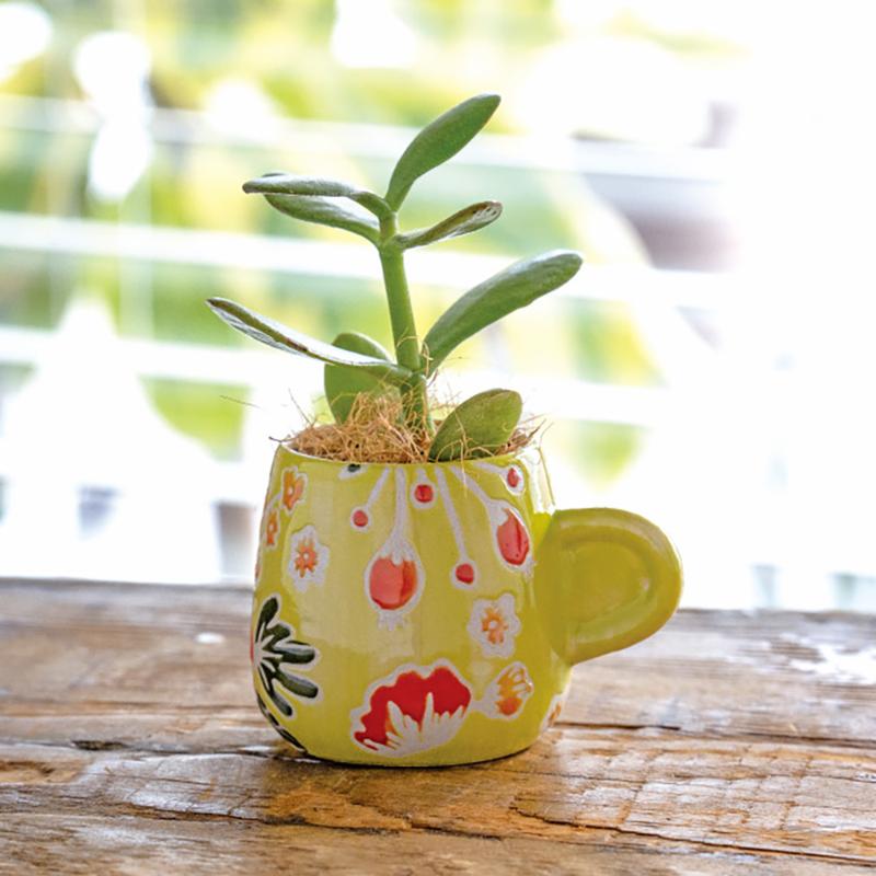 花器 HNP-FPO30 ハンドメイドプリントフラワーポット-30(4個) ヘッズ