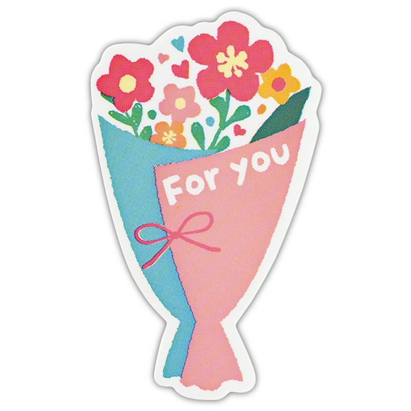 FBQ-PC1 フラワーブーケケーキピック-1(100枚) ヘッズ