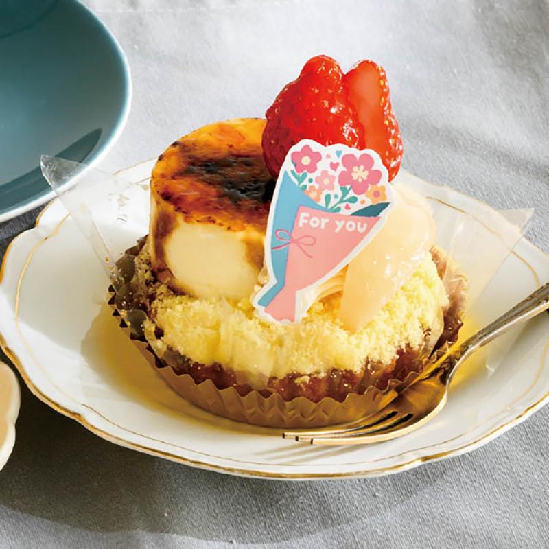 FBQ-PC1 フラワーブーケケーキピック-1(100枚) ヘッズ