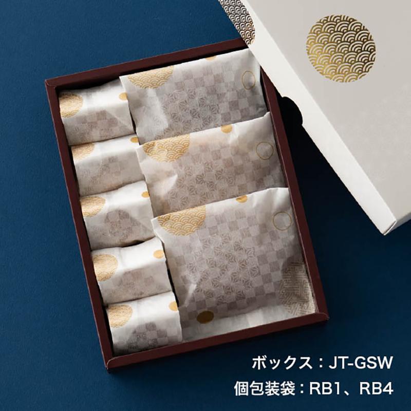 合掌袋 JT-RB4 和模様スイーツパック/レーヨン和紙-4(100枚) ヘッズ