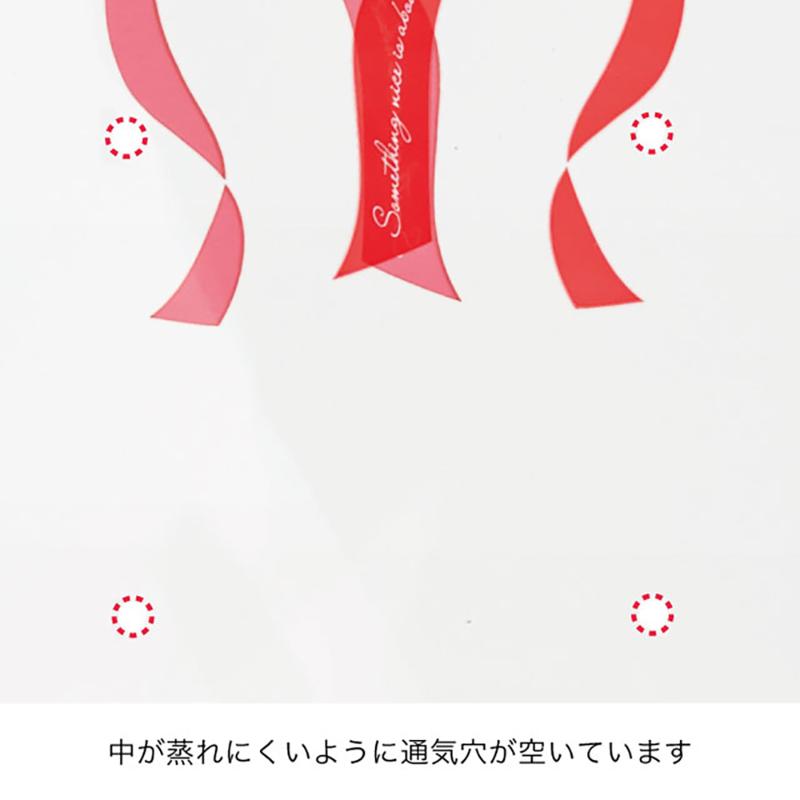 ラッピング用品 RIB-OP1 リボンスタイルOPPギフトバッグ-1(50枚) ヘッズ