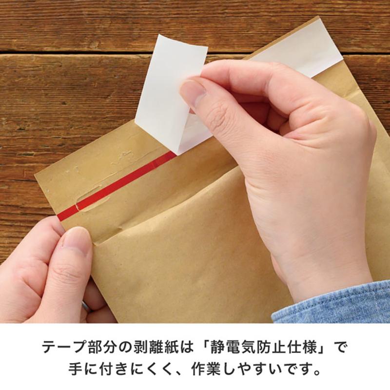発送資材 MKR-TBP2 無地緩衝材付宅配ペーパーバッグ-2/クラフト(10枚) ヘッズ
