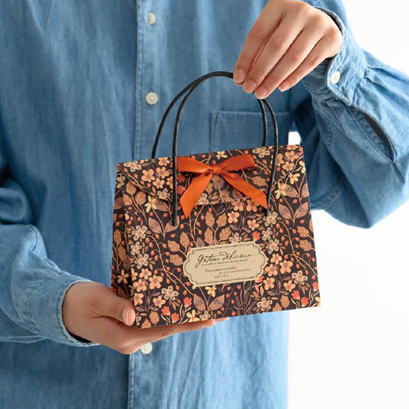 ラッピング用品 RAF-F7P ラフィネフラップペーパーバッグ-7(20枚) ヘッズ