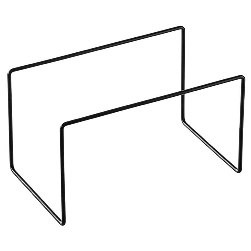 陳列備品 ZYU-YKO1 ワイヤーコの字ラック-1(2個) ヘッズ