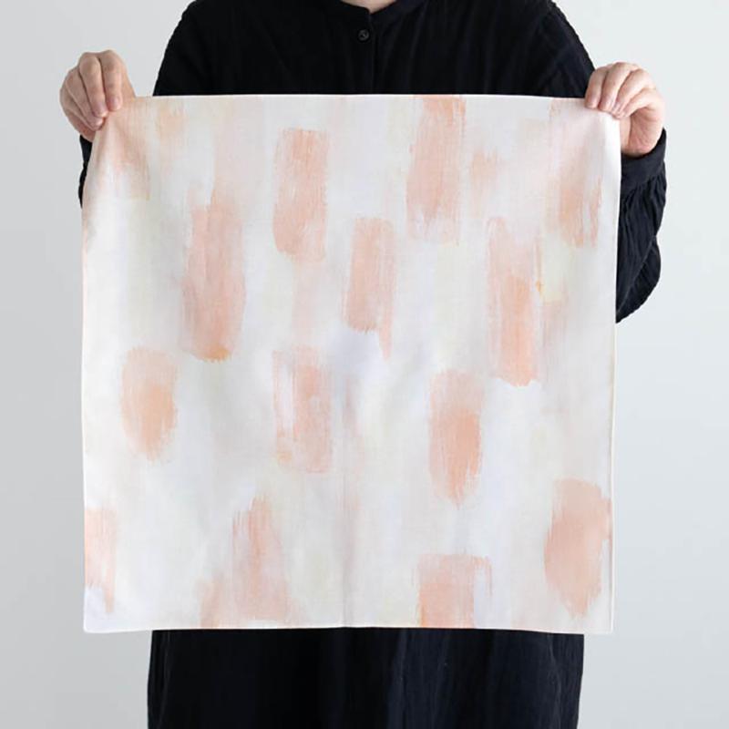 ギフト資材 CTN-FUR4 コットン風呂敷-4/ウォーターカラー(10枚) ヘッズ