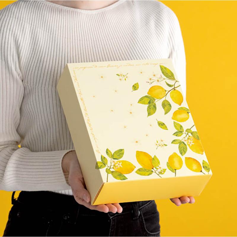 ギフト箱 LEM-SB1 レモンスリーブボックス-1(10枚) ヘッズ