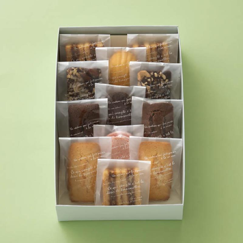 ギフト箱 WCD-WGB1 ウォーターカラー窓付ギフトボックス/ドット-1(10枚) ヘッズ