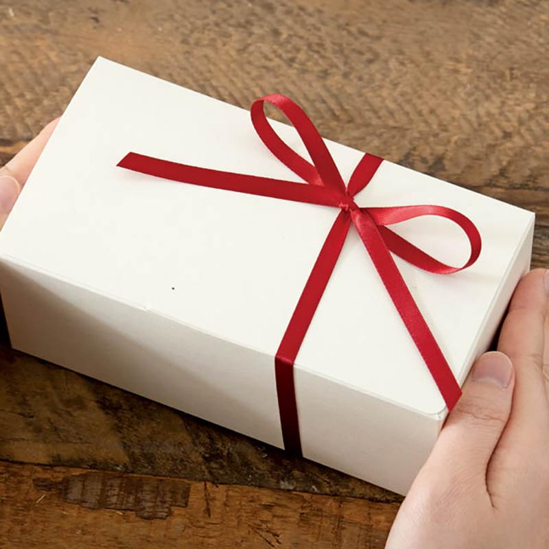 ギフト資材 DS0601R 両面サテンリボンRED6mm(1巻)  ヘッズ