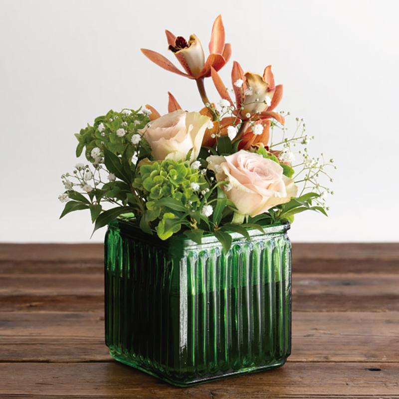 花器 GLS-FPO5 スタンディングガラスフラワーポット-5(4個) ヘッズ