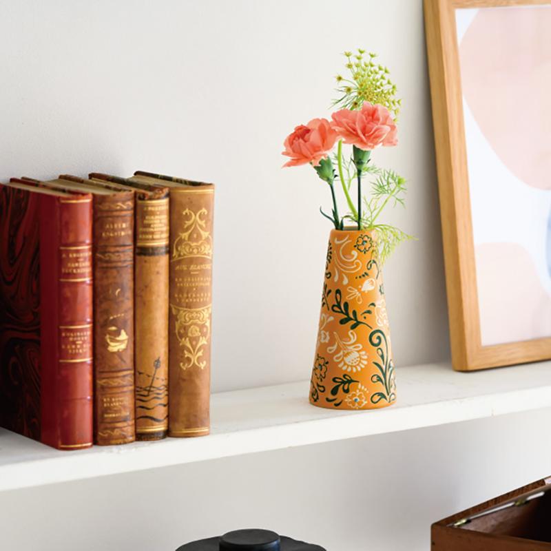 花器 HNP-FB37 ハンドメイドプリントフラワーベース-37(2個) ヘッズ