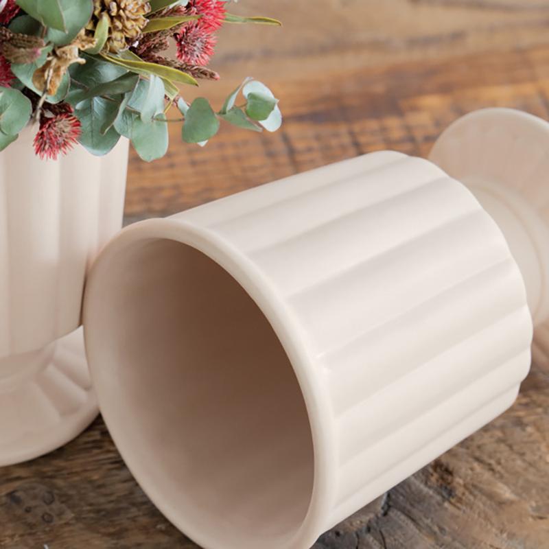 花器 HNP-FPO24 ハンドメイドプリントフラワーポット-24(2個) ヘッズ